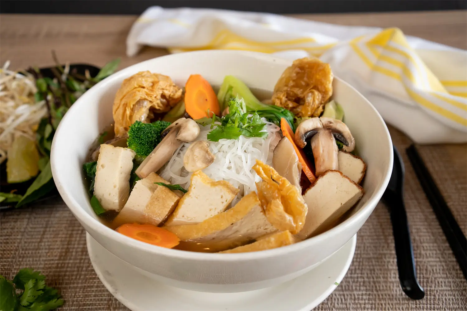 Mixed Vegetables Noodle Soup